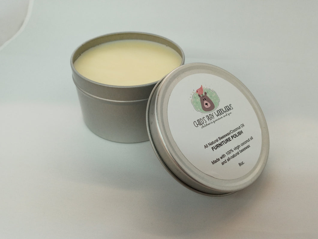 Natural beeswax furniture polish