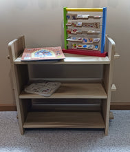 Load image into Gallery viewer, Children&#39;s book shelf, shelving, Montessori furniture, children&#39;s playroom furniture, classroom furniture
