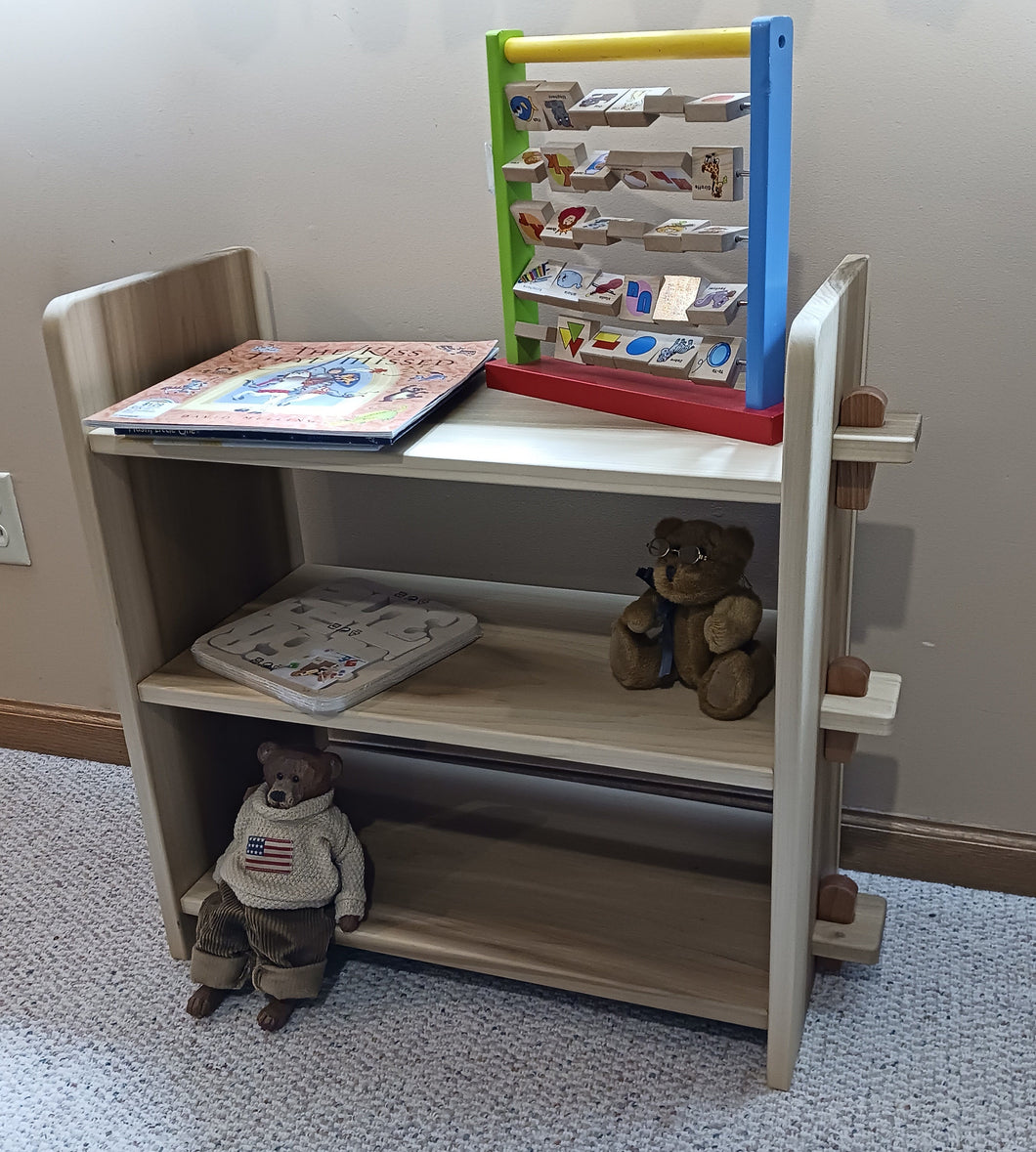 Child's Montessori book shelf