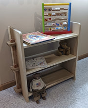 Load image into Gallery viewer, Children&#39;s book shelf, shelving, Montessori furniture, children&#39;s playroom furniture, classroom furniture